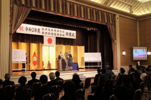 東朋高等専修学校（大阪市天王寺区）は3月2日（火）、シェラトン都ホテル大阪で令和2年度の卒業式を挙行しました。