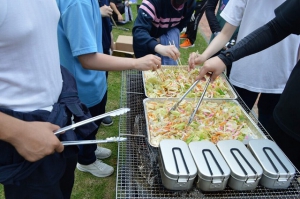 日章学園九州国際高等学校は、6月20日（金）、アウトドアステーションえびのでデイキャンプを実施しました。