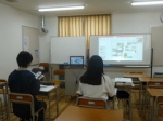 北豊島高校　通信制課程　オンライン進学ガイダンスの様子