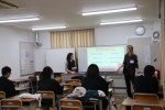 12月20日（水）、北豊島高等学校（東京都荒川区）では、オリジナルセミナーの一環として「国際理解」を開催しました。