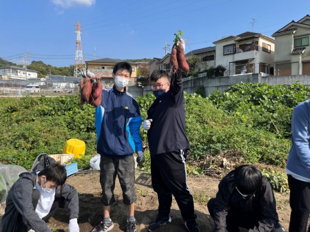 校外学習の１コマ