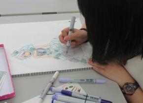 アニメ・アートコースは、絵に興味がある人にオススメ